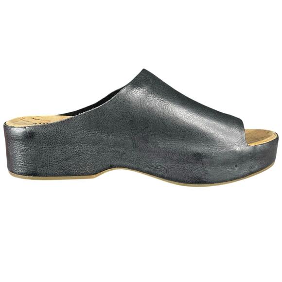 Kork Ease Women’s Yazmin Black Slip On Wedge Sandals Size US 9 - Picture 4 of 11